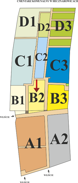 Brak mapy sektorowej