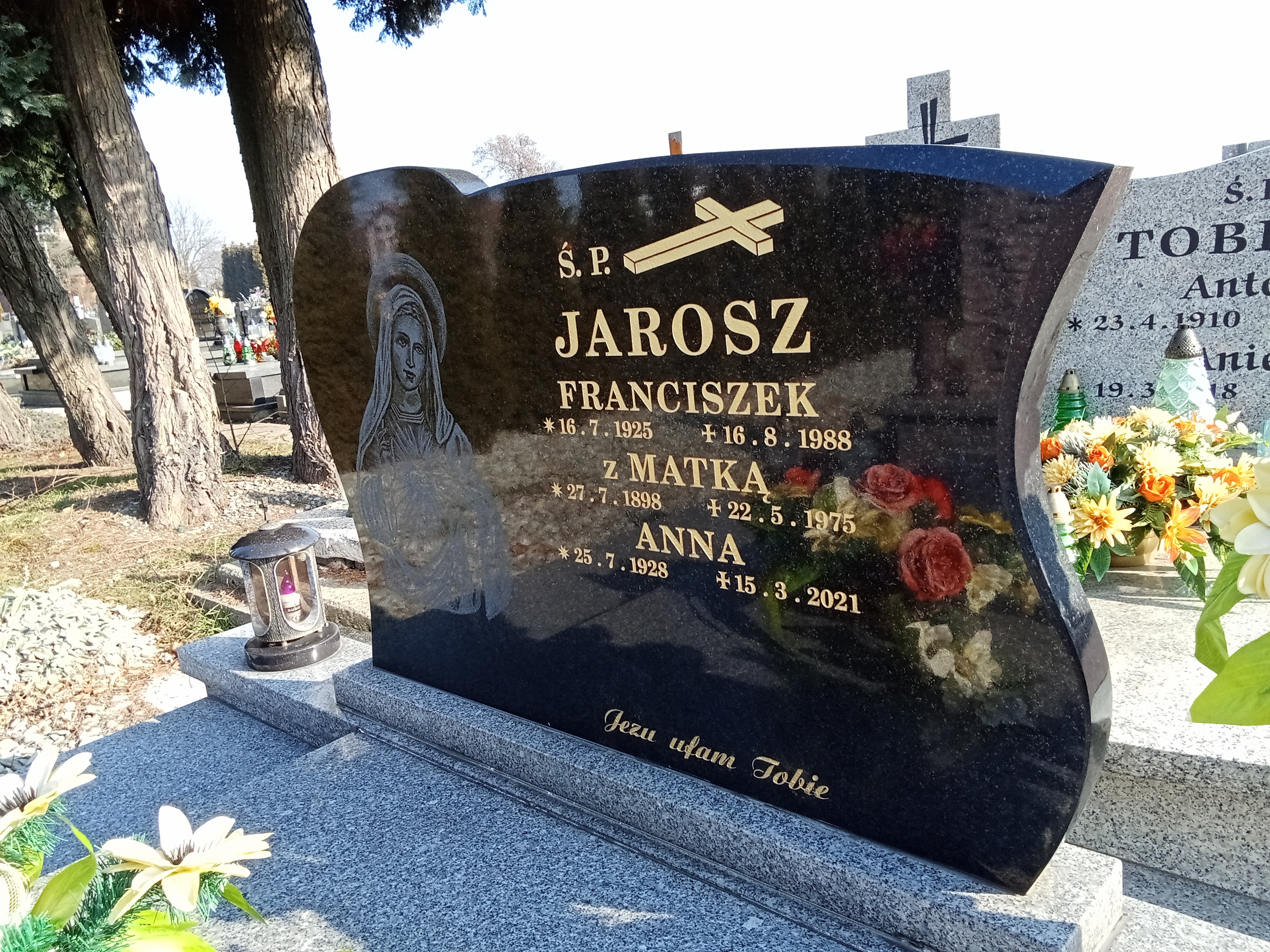 Anna Jarosz 1928 Wilamowice - Grobonet - Wyszukiwarka osób pochowanych
