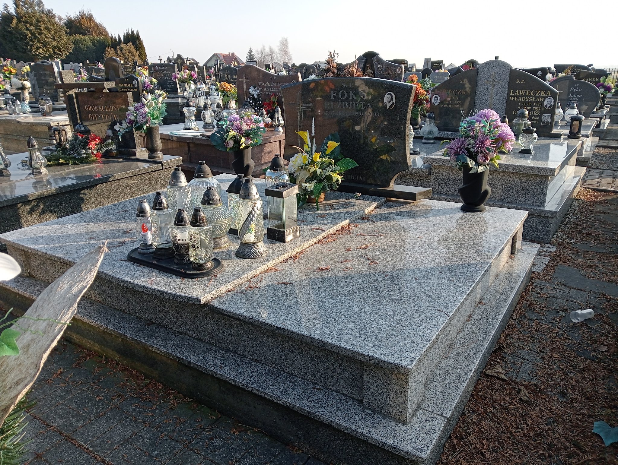 Grób Jóżef Foks