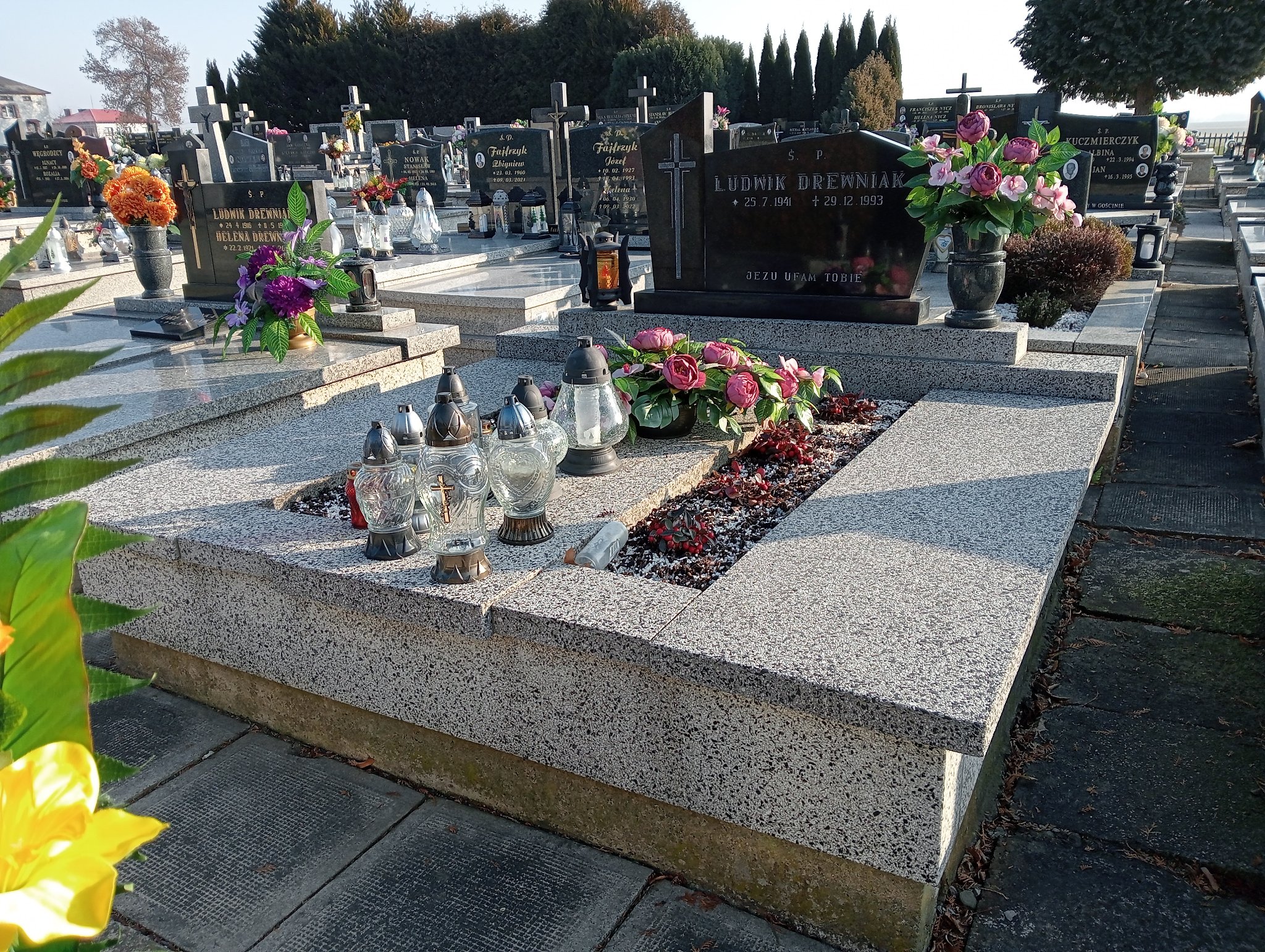 Grób Ludwik Drewniak