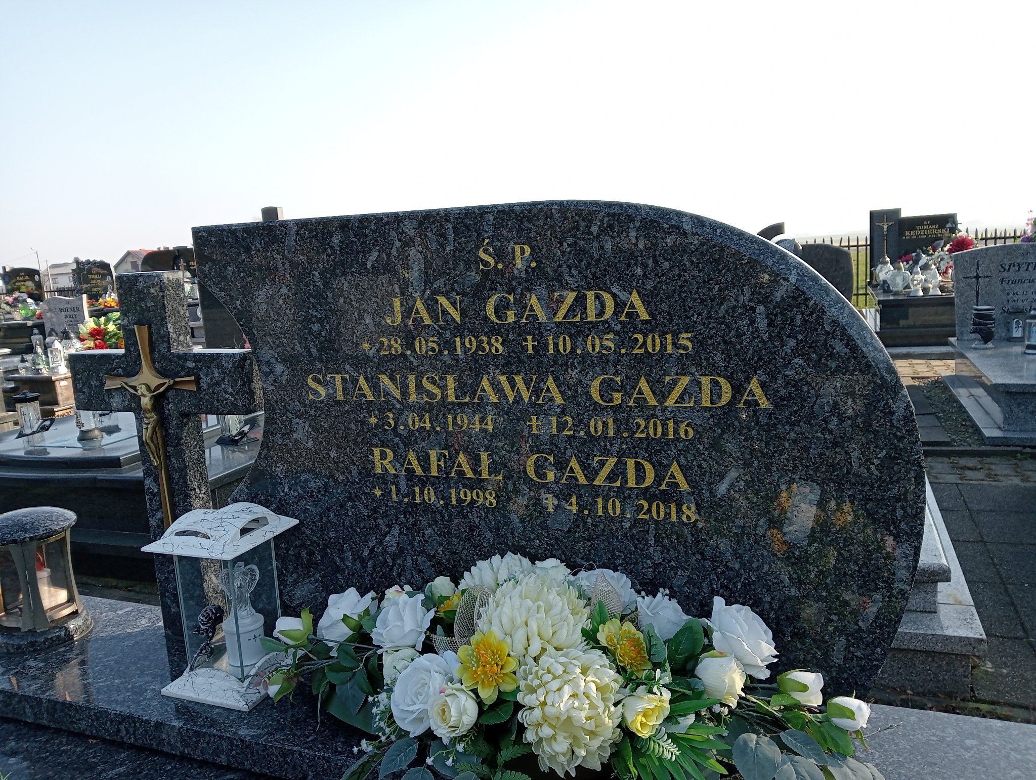 Jan Gazda 1938 Wilamowice - Grobonet - Wyszukiwarka osób pochowanych