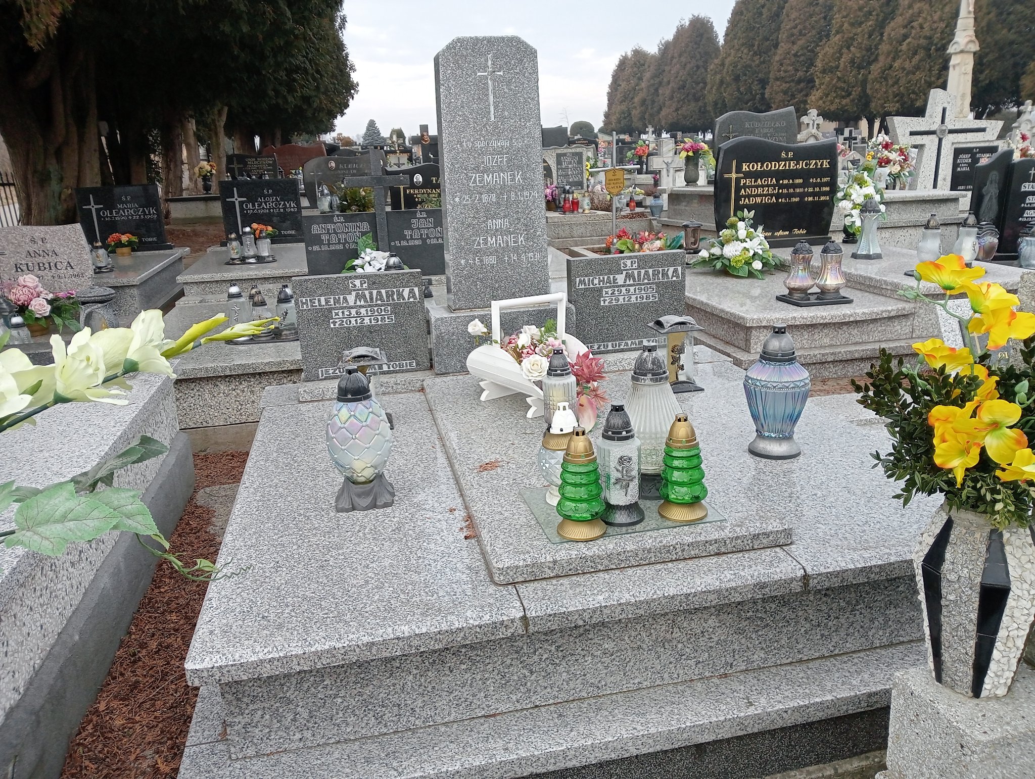 Grób Michał Miarka