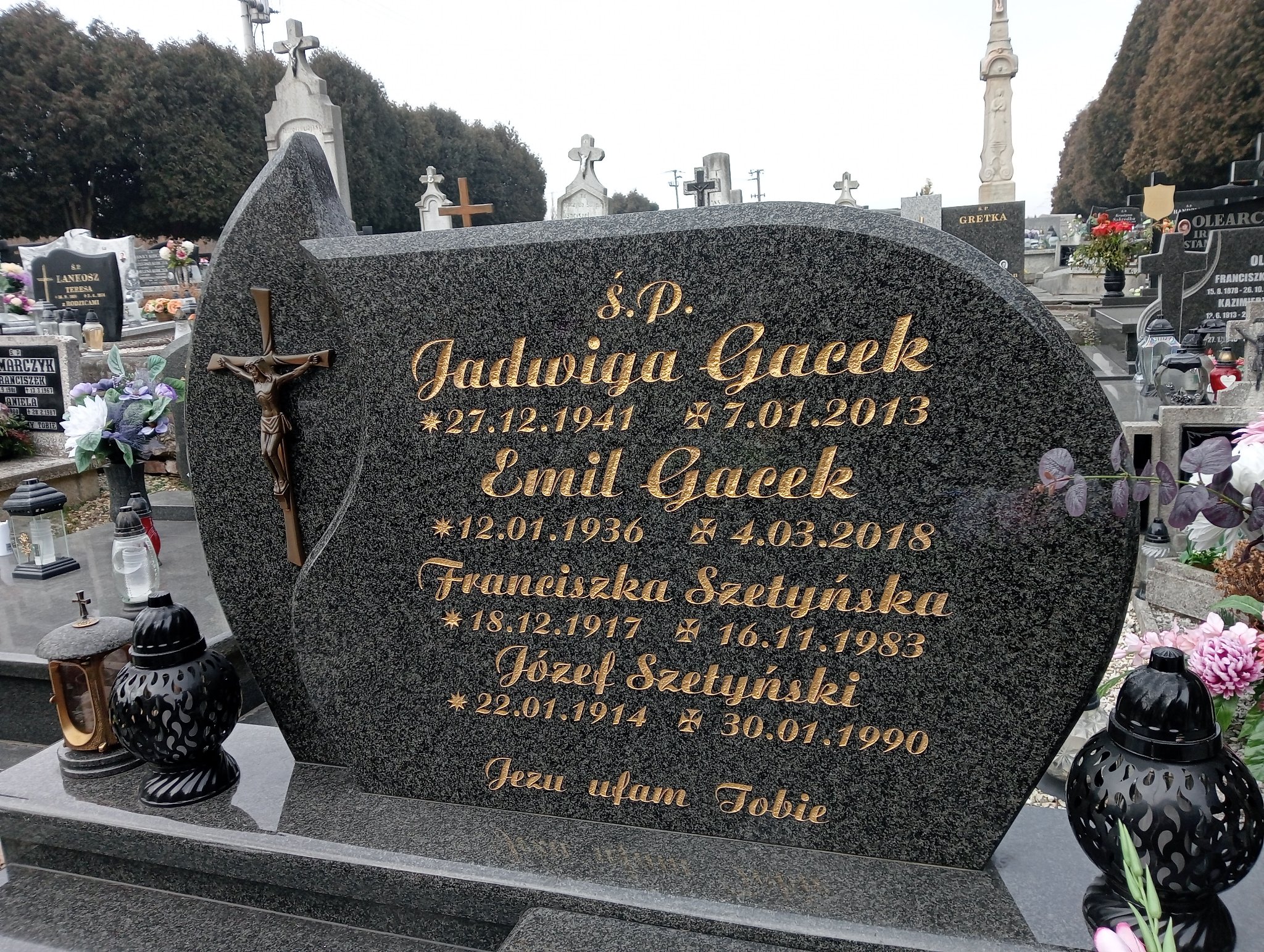 Franciszka Szetyńska 1917 Wilamowice - Grobonet - Wyszukiwarka osób pochowanych
