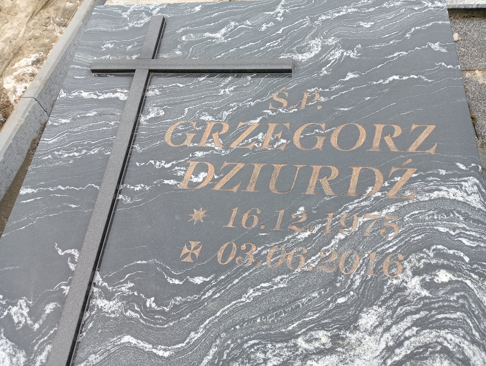 Grzegorz Dziurdź 1975 Wilamowice - Grobonet - Wyszukiwarka osób pochowanych