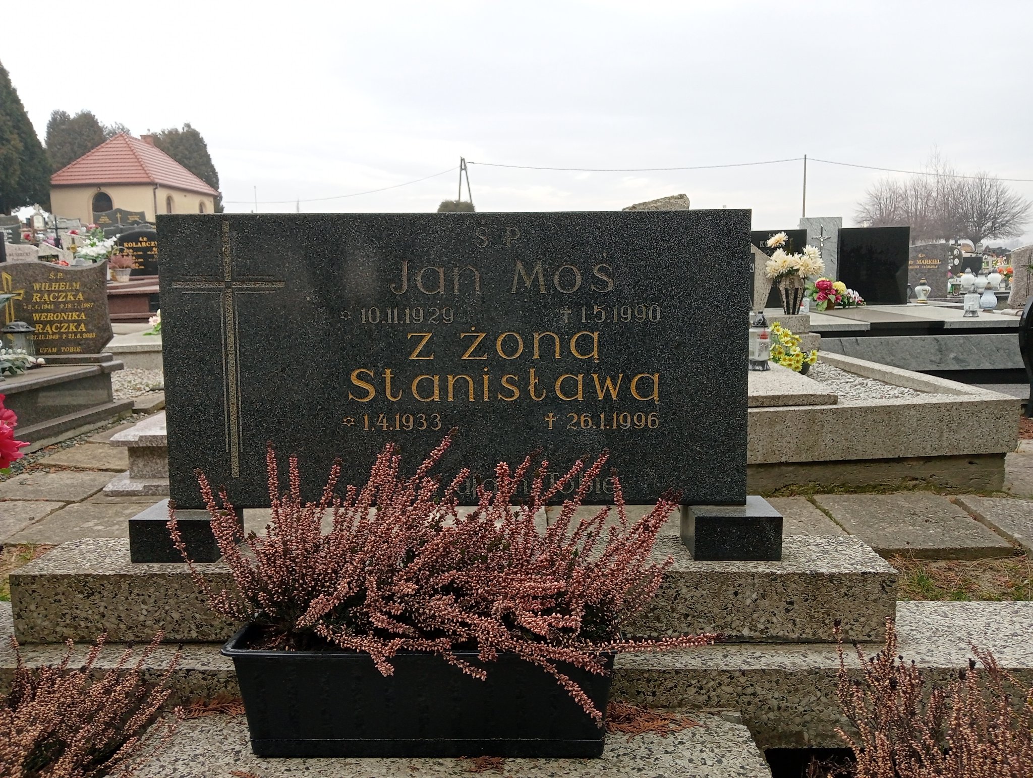 Stanisława Moś 1933 Wilamowice - Grobonet - Wyszukiwarka osób pochowanych