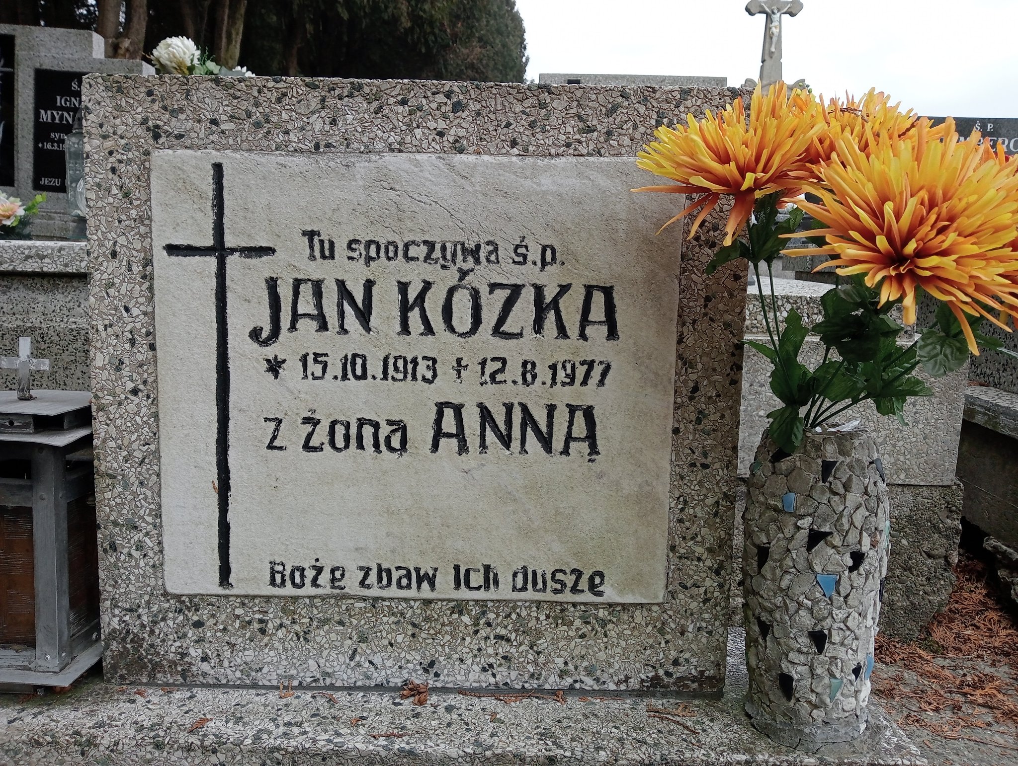Jan Kózka 1913 Wilamowice - Grobonet - Wyszukiwarka osób pochowanych
