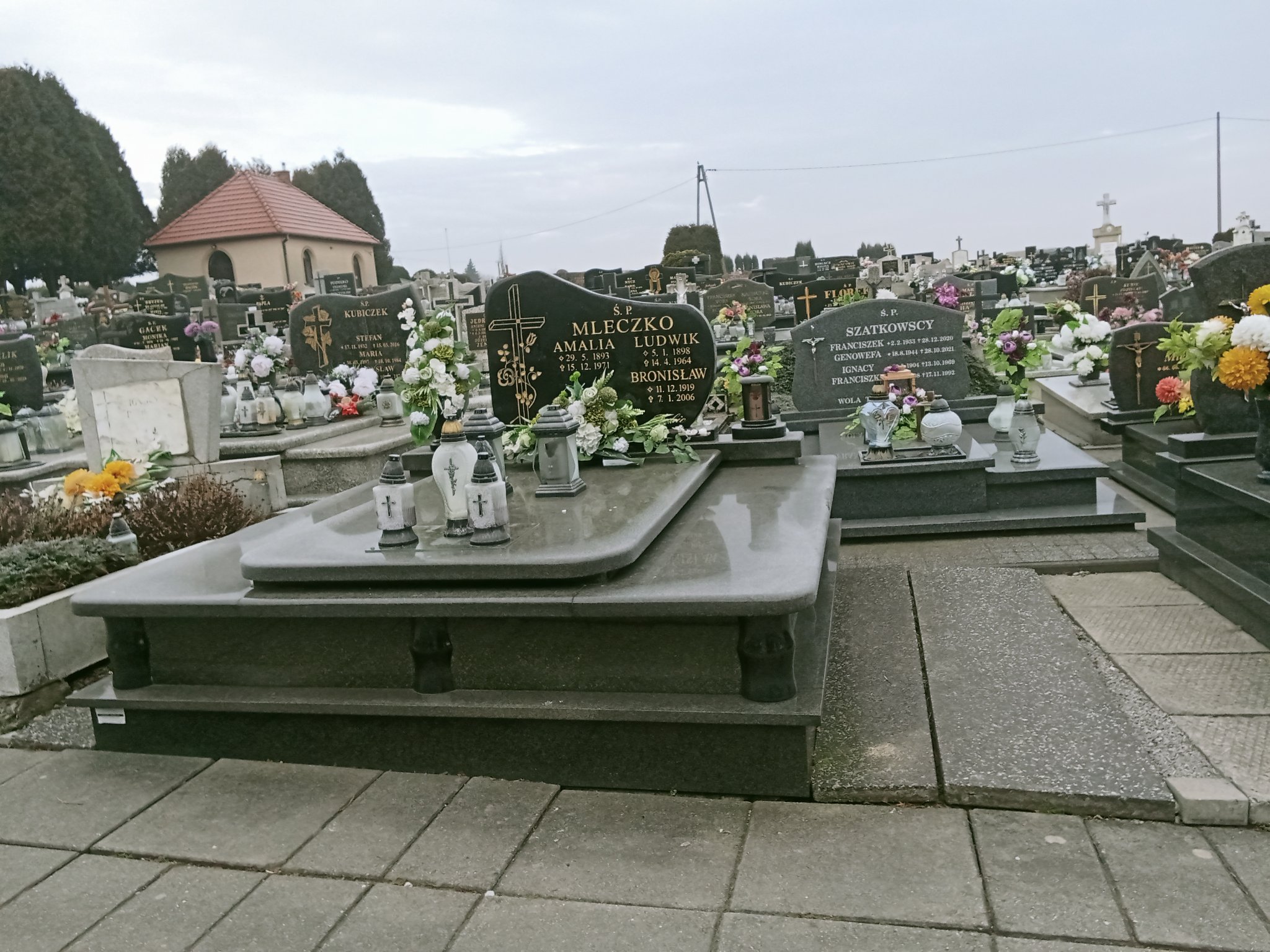 Grób Wiktoria Mleczko