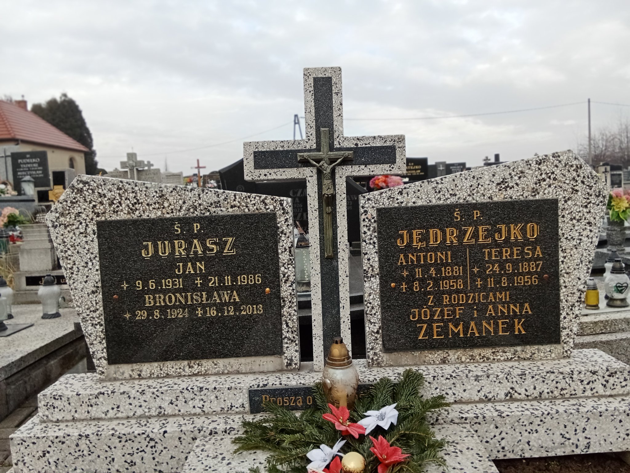 Bronisława Jurasz 1924 Wilamowice - Grobonet - Wyszukiwarka osób pochowanych