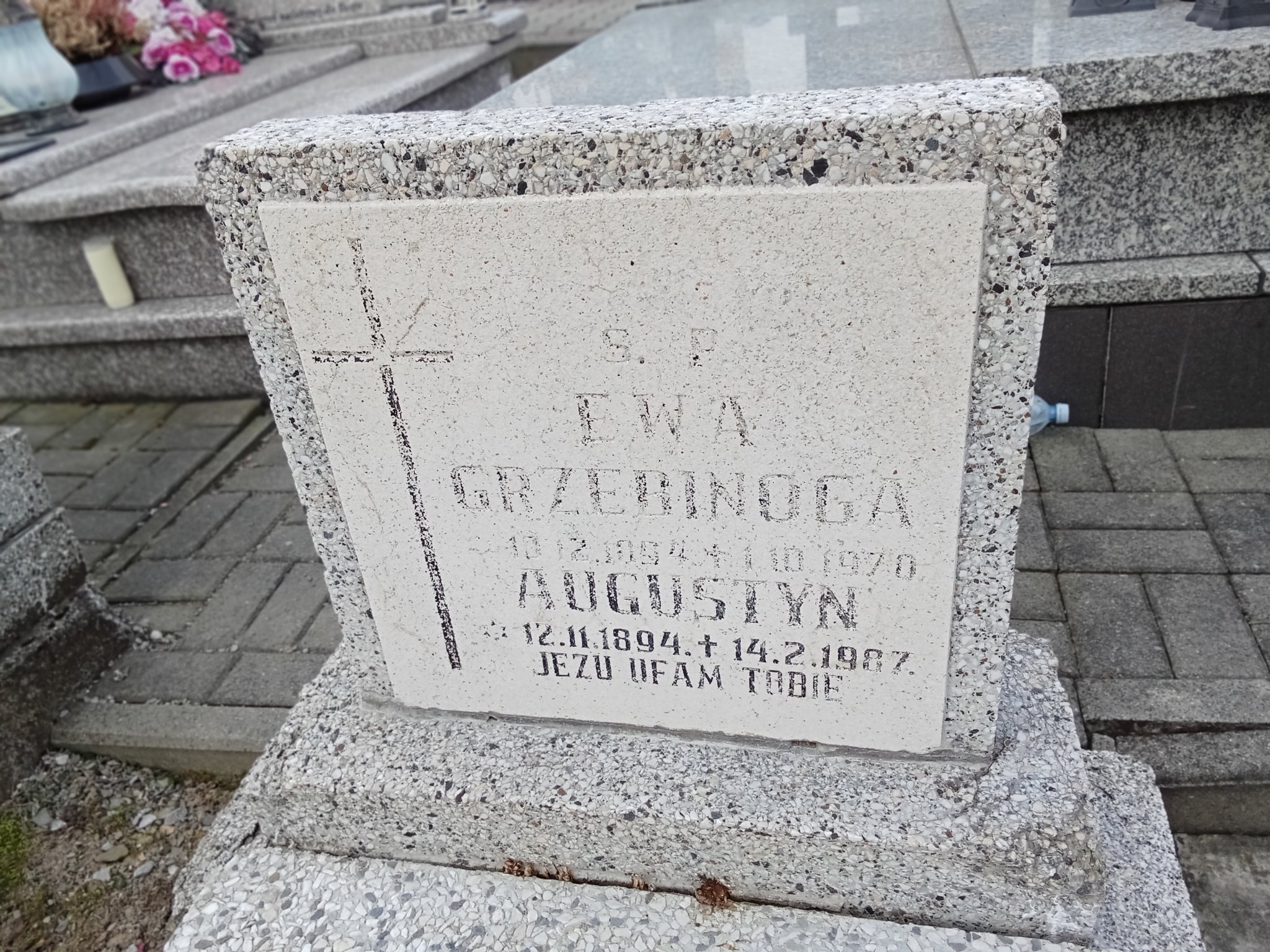 Ewa Grzebinoga 1894 Wilamowice - Grobonet - Wyszukiwarka osób pochowanych
