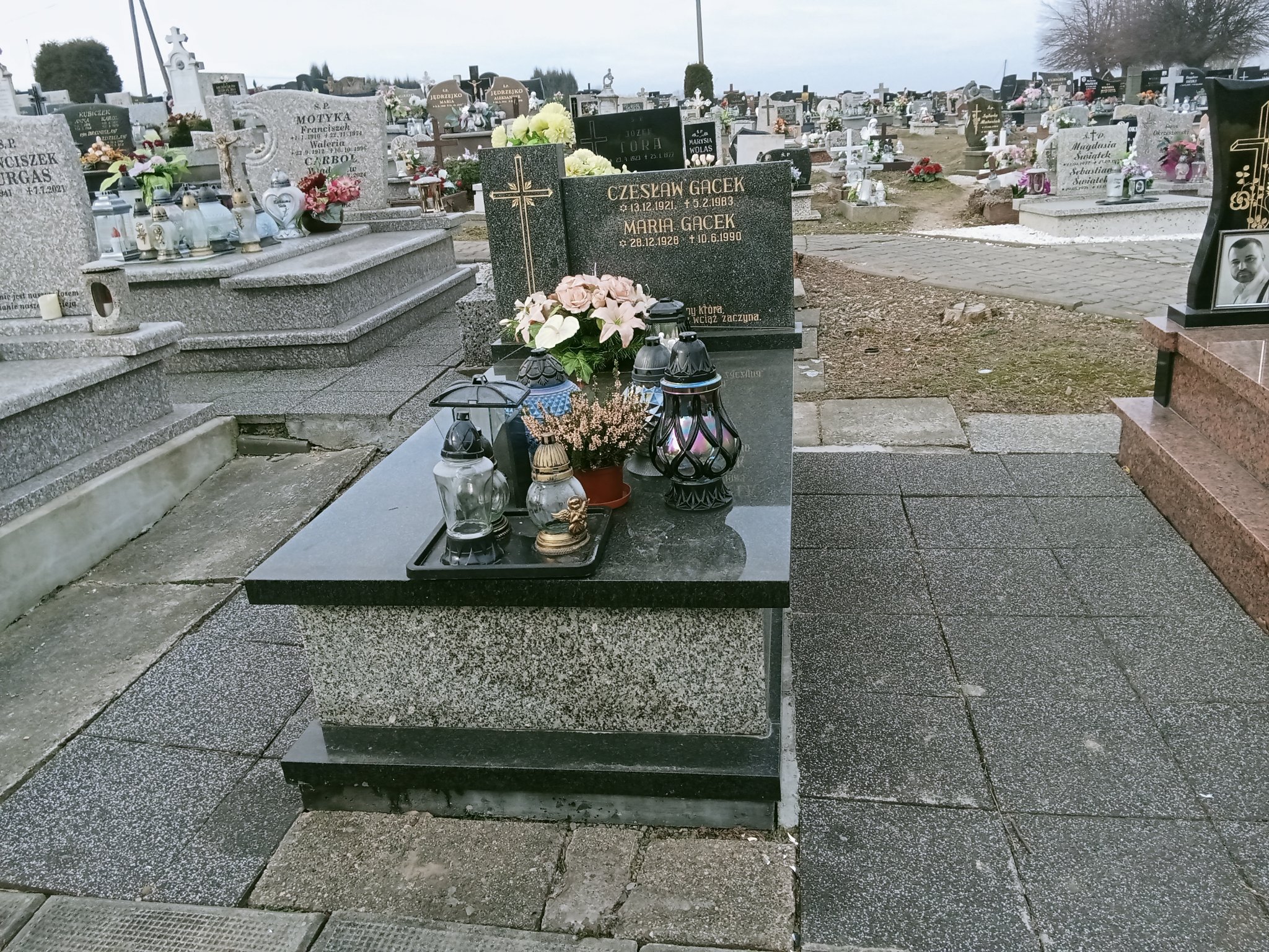 Grób Maria Gacek