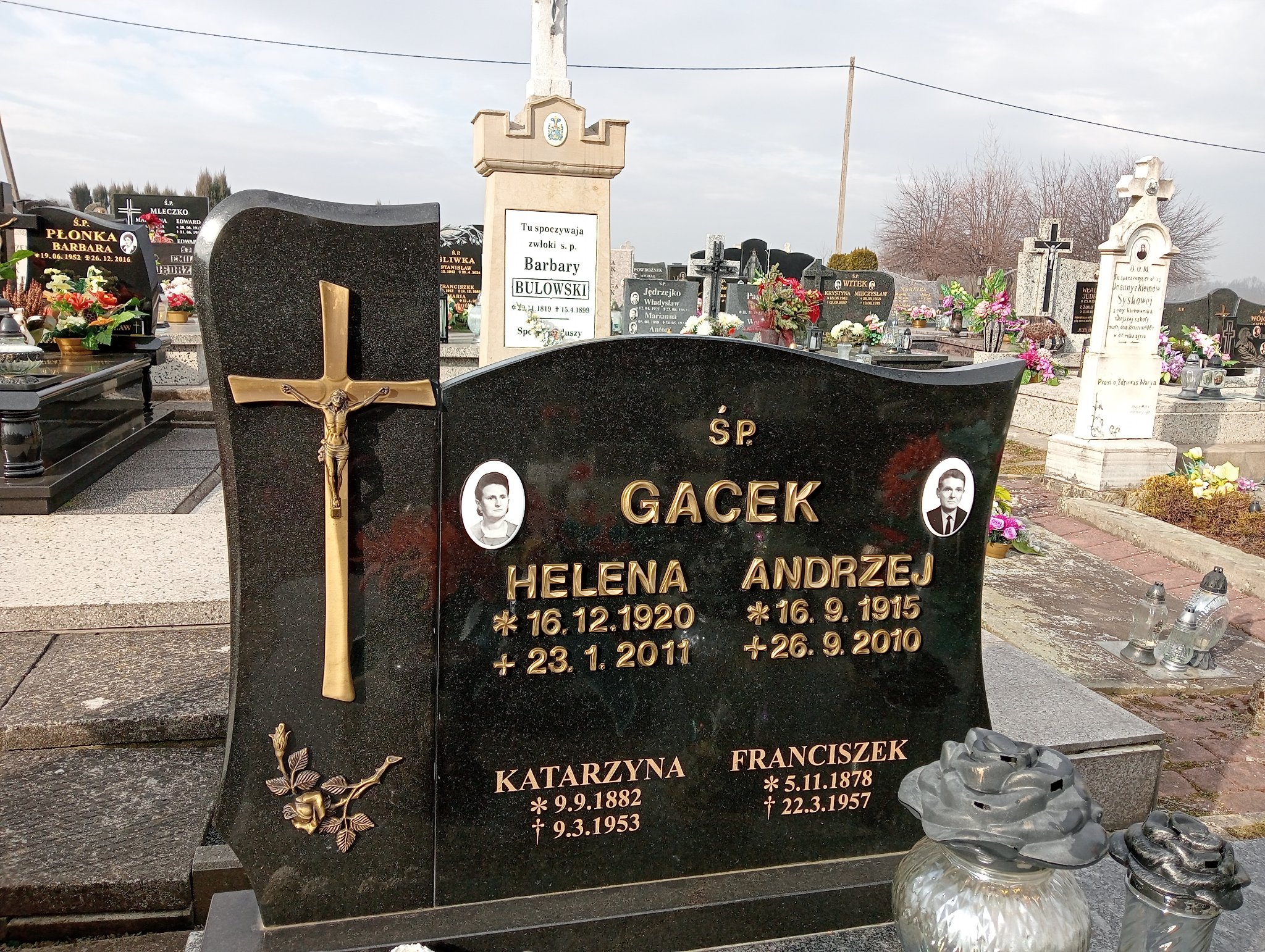 Helena Gacek 1920 Wilamowice - Grobonet - Wyszukiwarka osób pochowanych