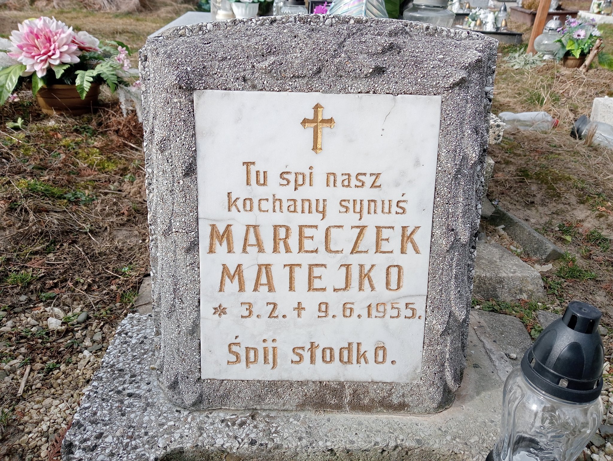 Marek Matejko 1955 Wilamowice - Grobonet - Wyszukiwarka osób pochowanych