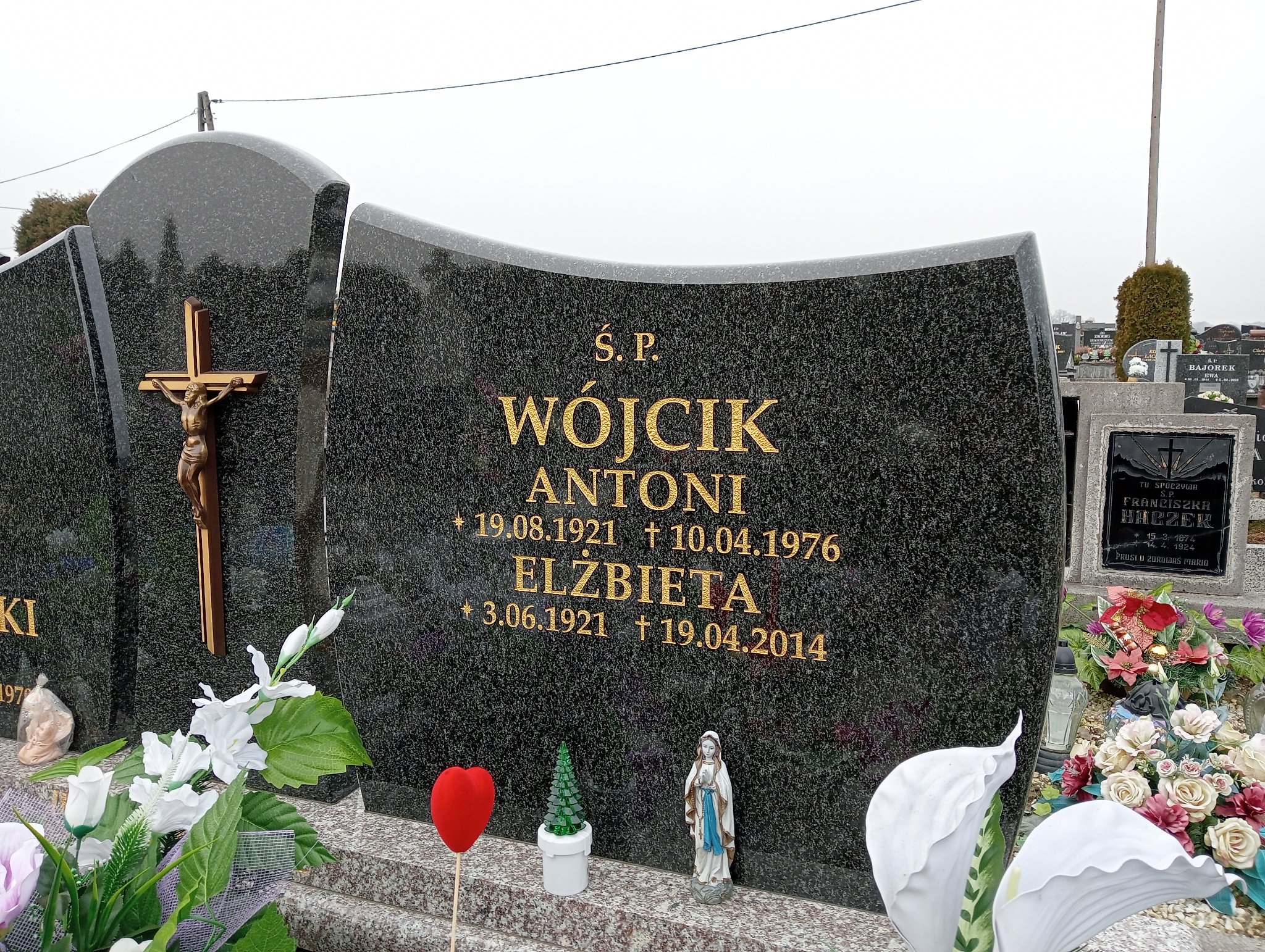 Elżbieta Wójcik 1921 Wilamowice - Grobonet - Wyszukiwarka osób pochowanych