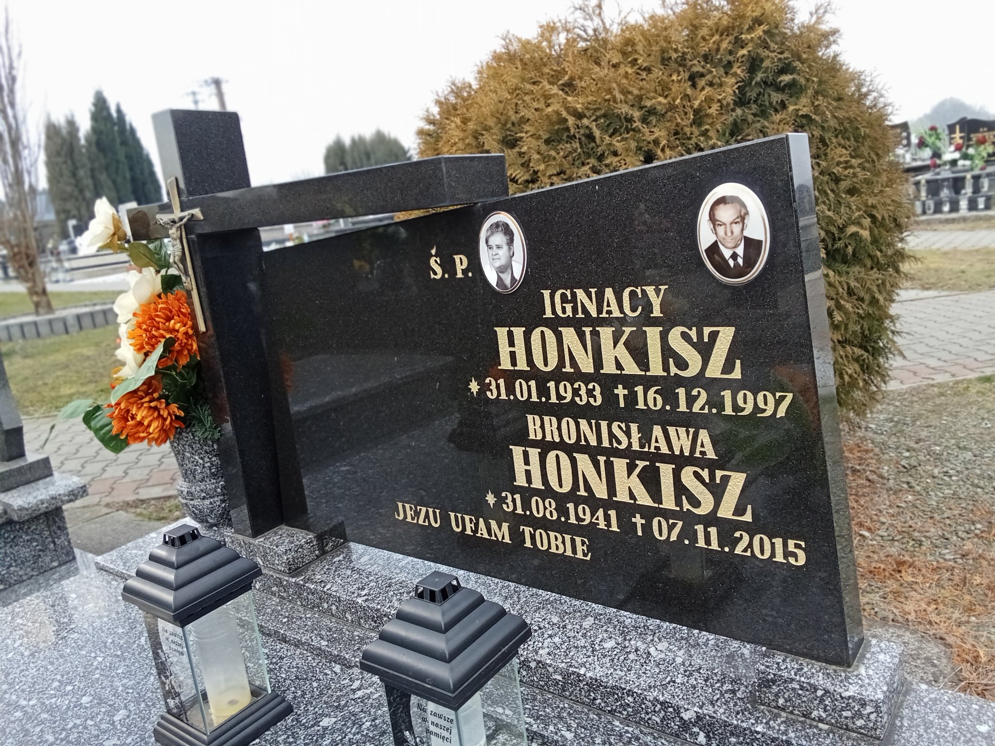 Ignacy Honkisz 1933 Wilamowice - Grobonet - Wyszukiwarka osób pochowanych