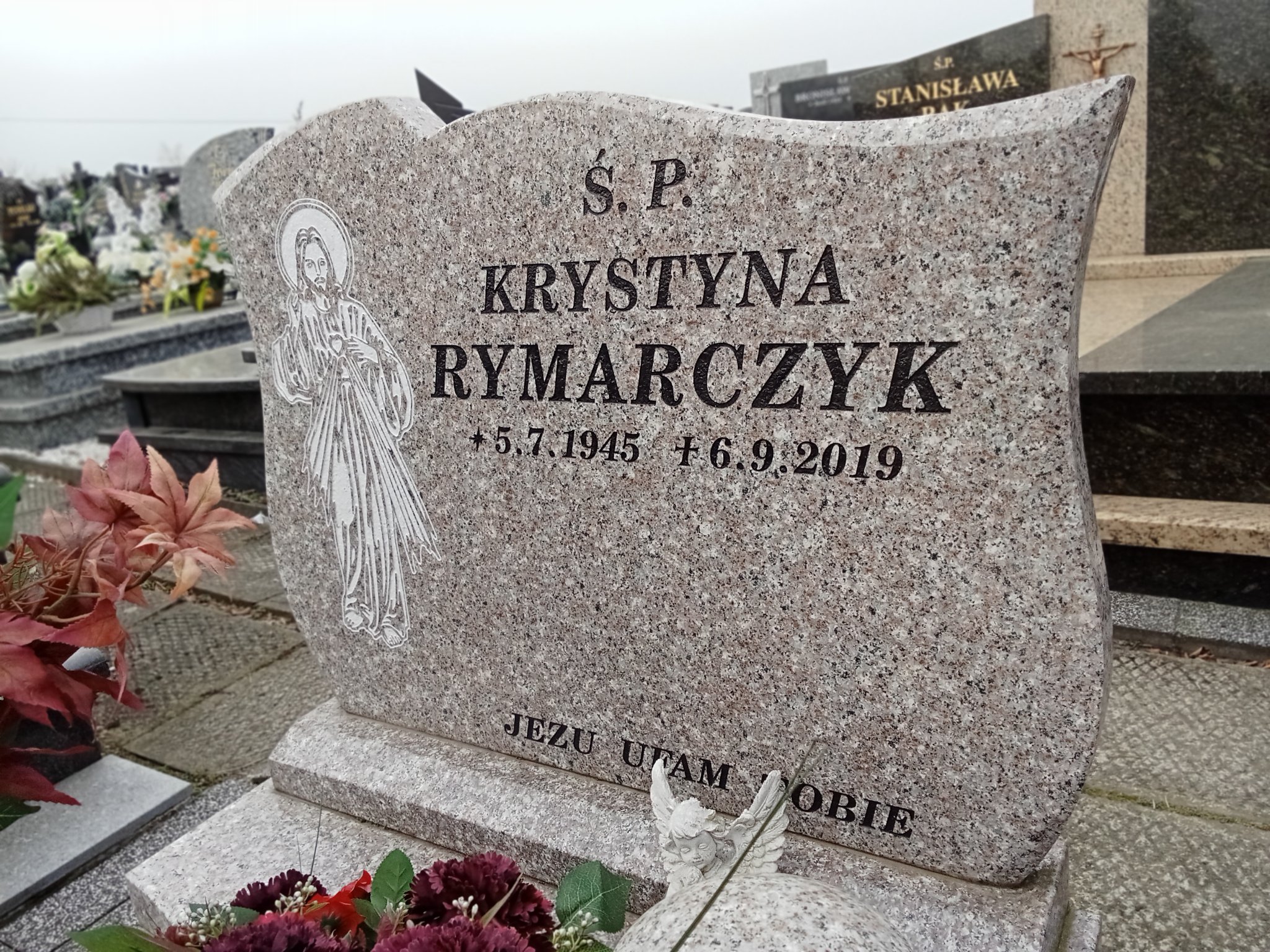 Krystyna Rymarczyk 1945 Wilamowice - Grobonet - Wyszukiwarka osób pochowanych
