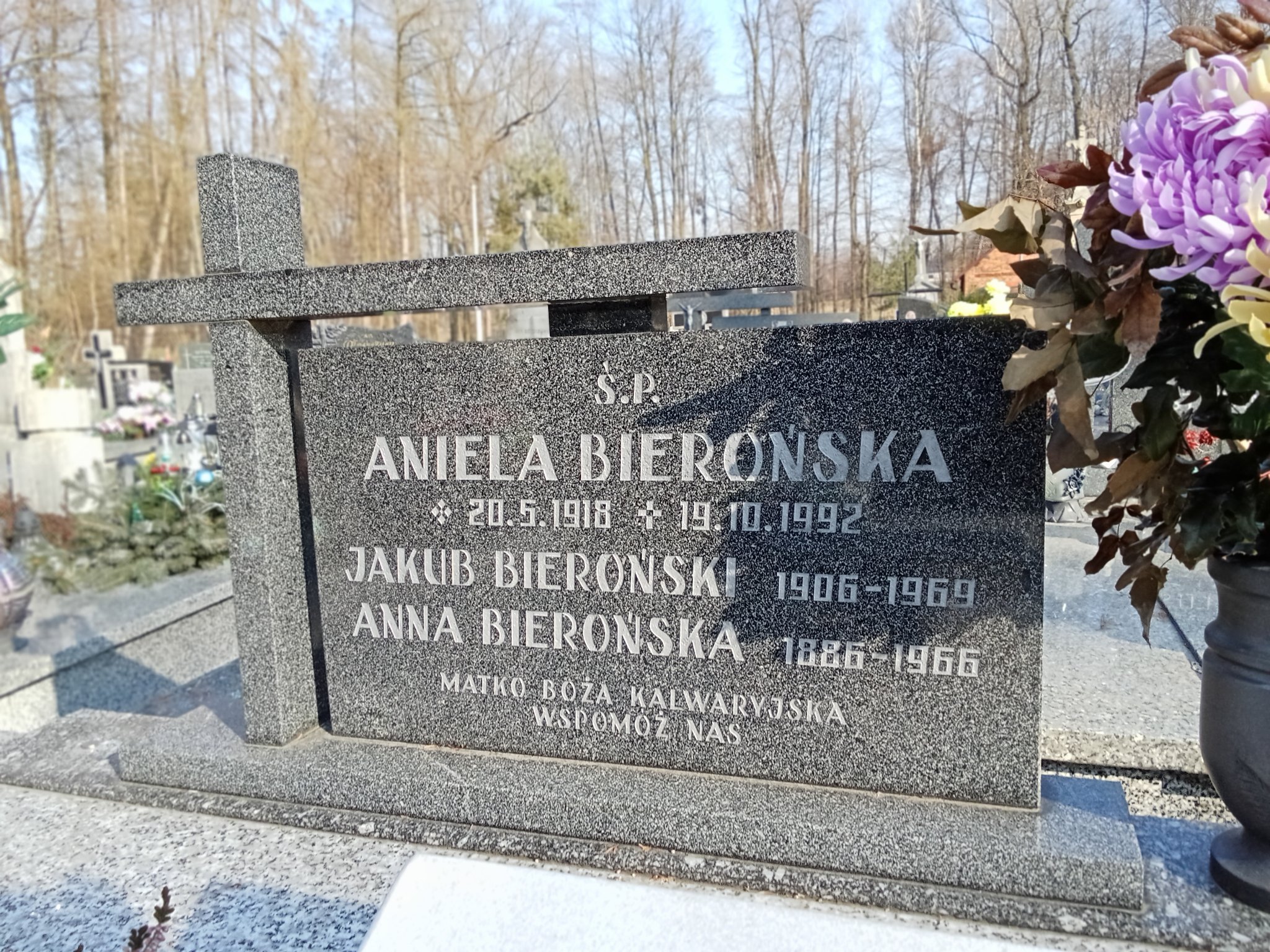 Jakub Bieroński 1906 Wilamowice - Grobonet - Wyszukiwarka osób pochowanych