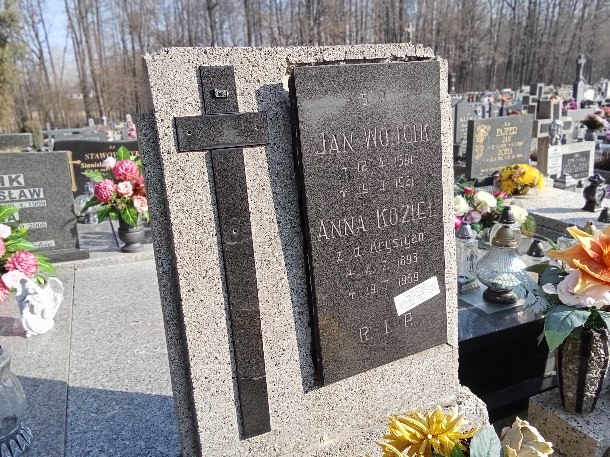 Jan Wójcik 1891 Wilamowice - Grobonet - Wyszukiwarka osób pochowanych