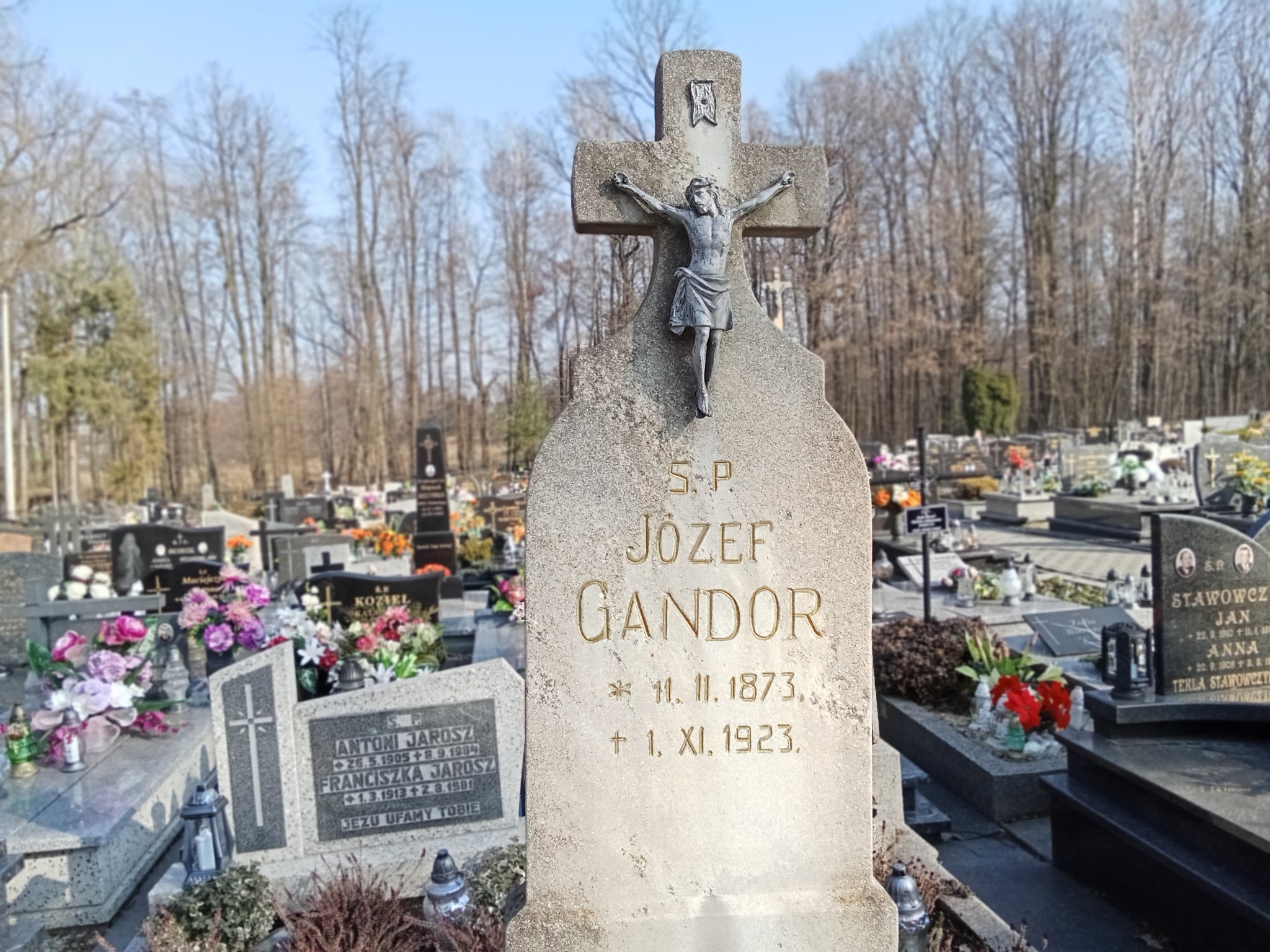 Józef Gandor 1873 Wilamowice - Grobonet - Wyszukiwarka osób pochowanych