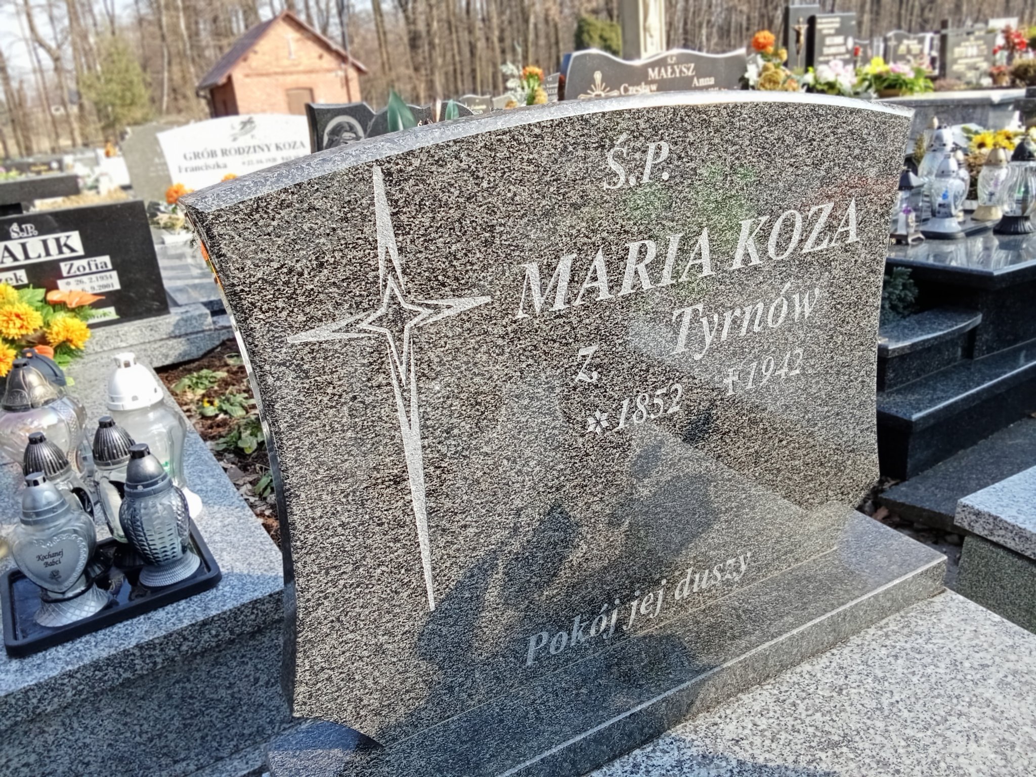 Maria Koza 1852 Wilamowice - Grobonet - Wyszukiwarka osób pochowanych