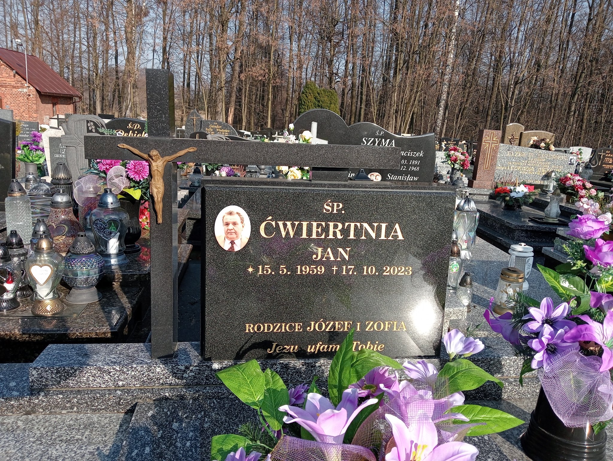 Józef Ćwiertnia 1925 Wilamowice - Grobonet - Wyszukiwarka osób pochowanych