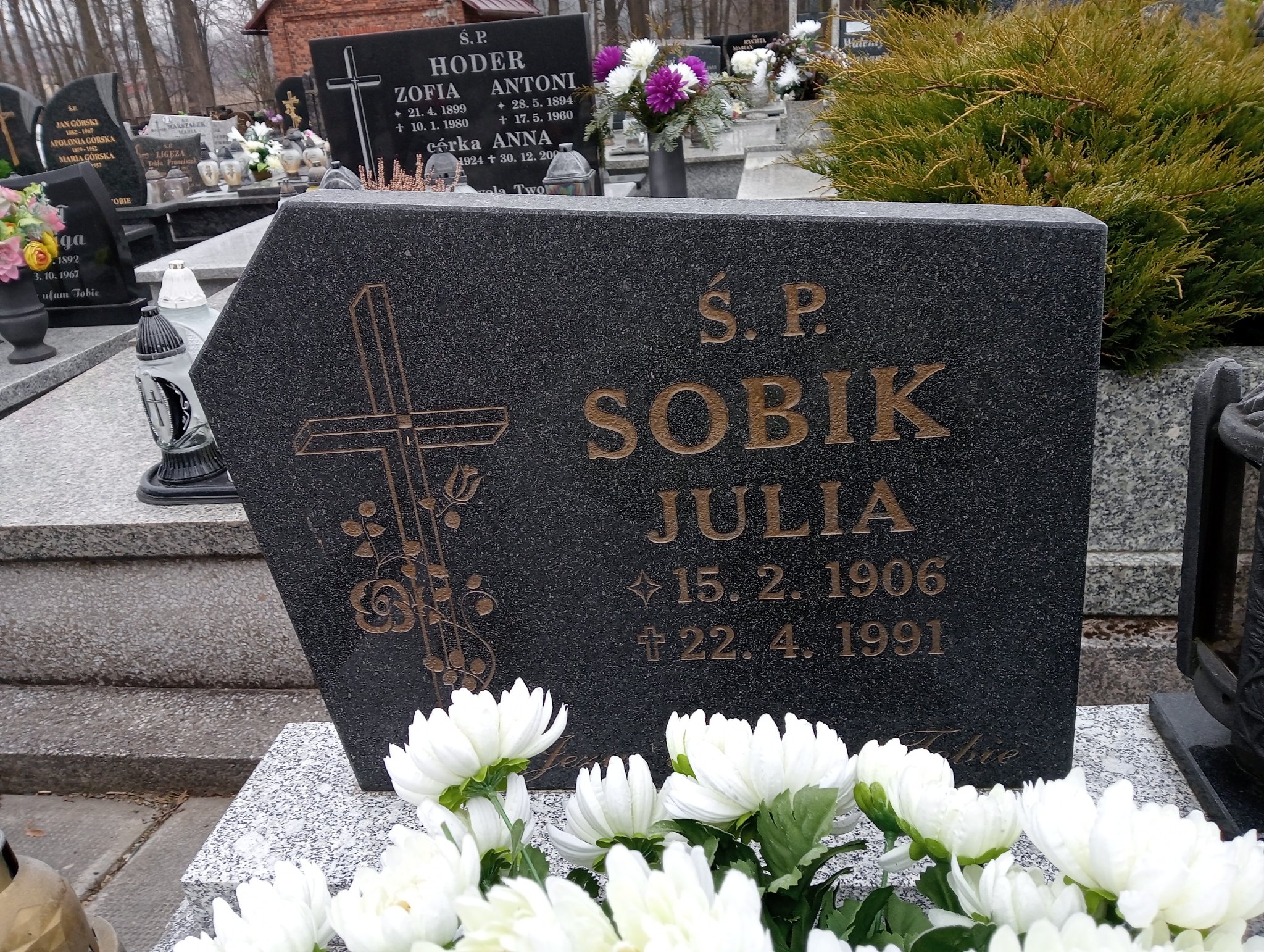 Julia Sobik 1906 Wilamowice - Grobonet - Wyszukiwarka osób pochowanych