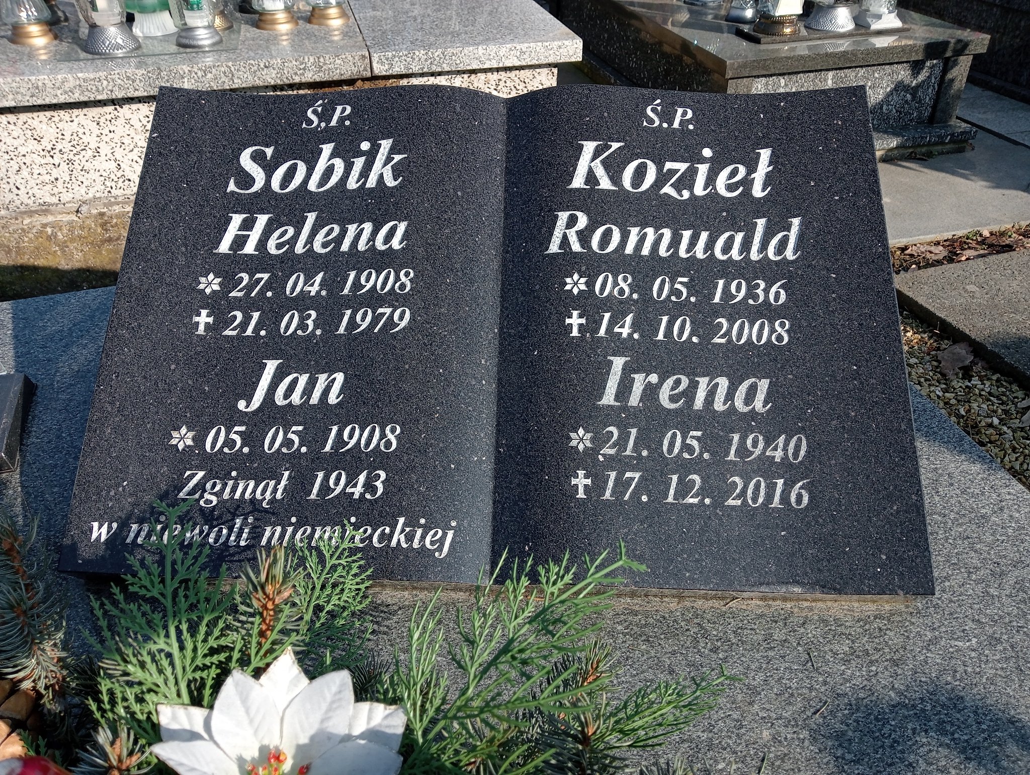 Jan Sobik 1908 Wilamowice - Grobonet - Wyszukiwarka osób pochowanych