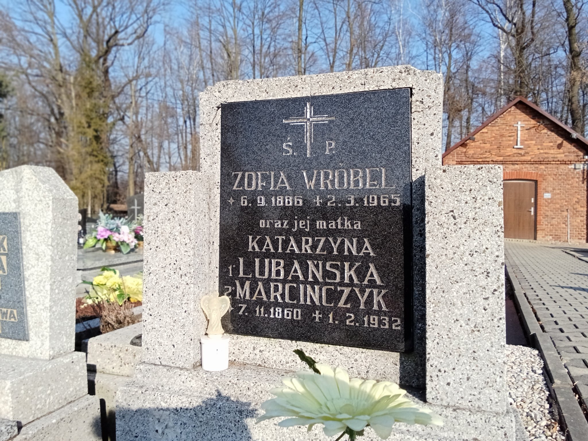 Zofia Wróbel 1886 Wilamowice - Grobonet - Wyszukiwarka osób pochowanych