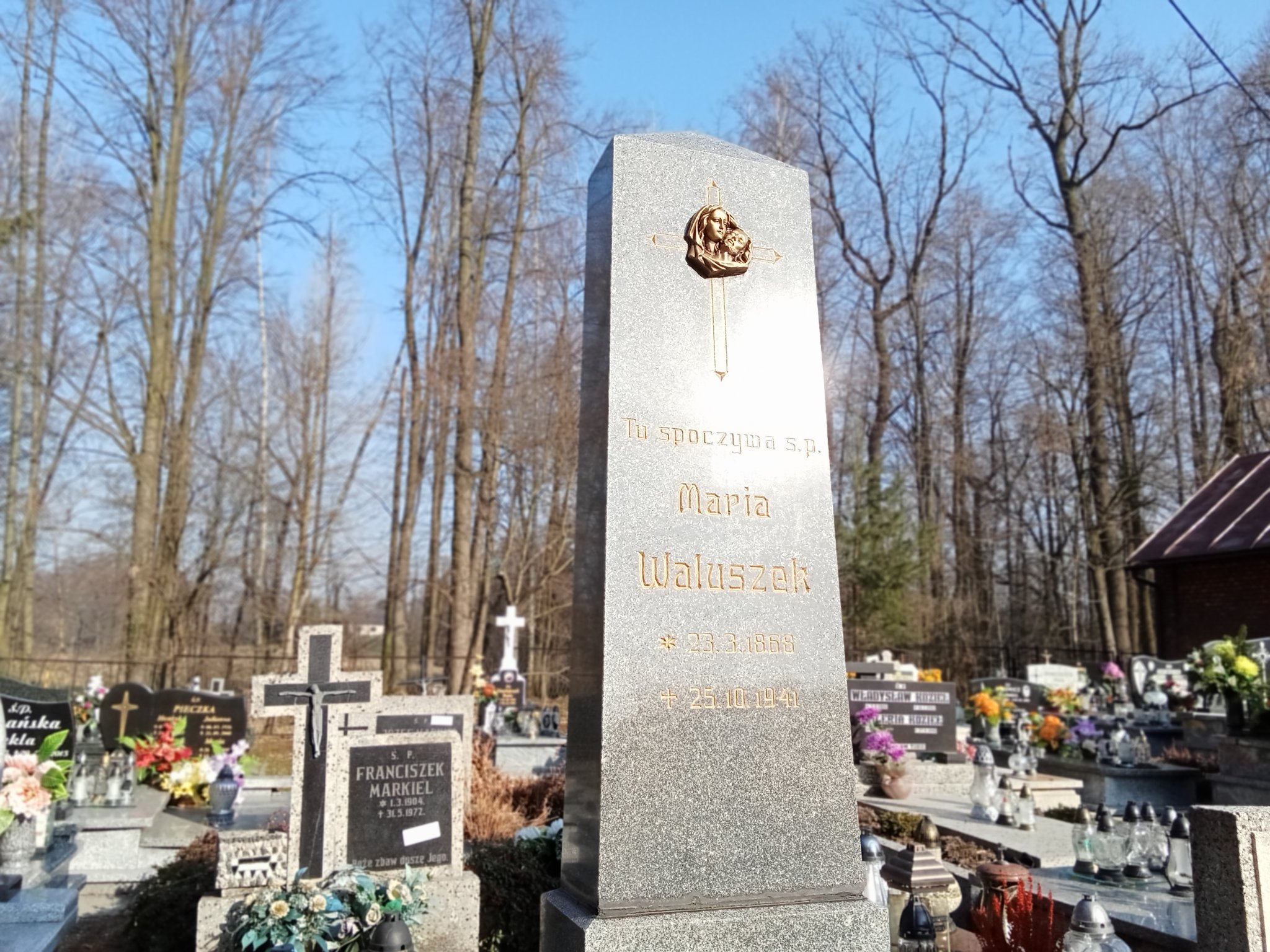 Maria Waluszek 1868 Wilamowice - Grobonet - Wyszukiwarka osób pochowanych