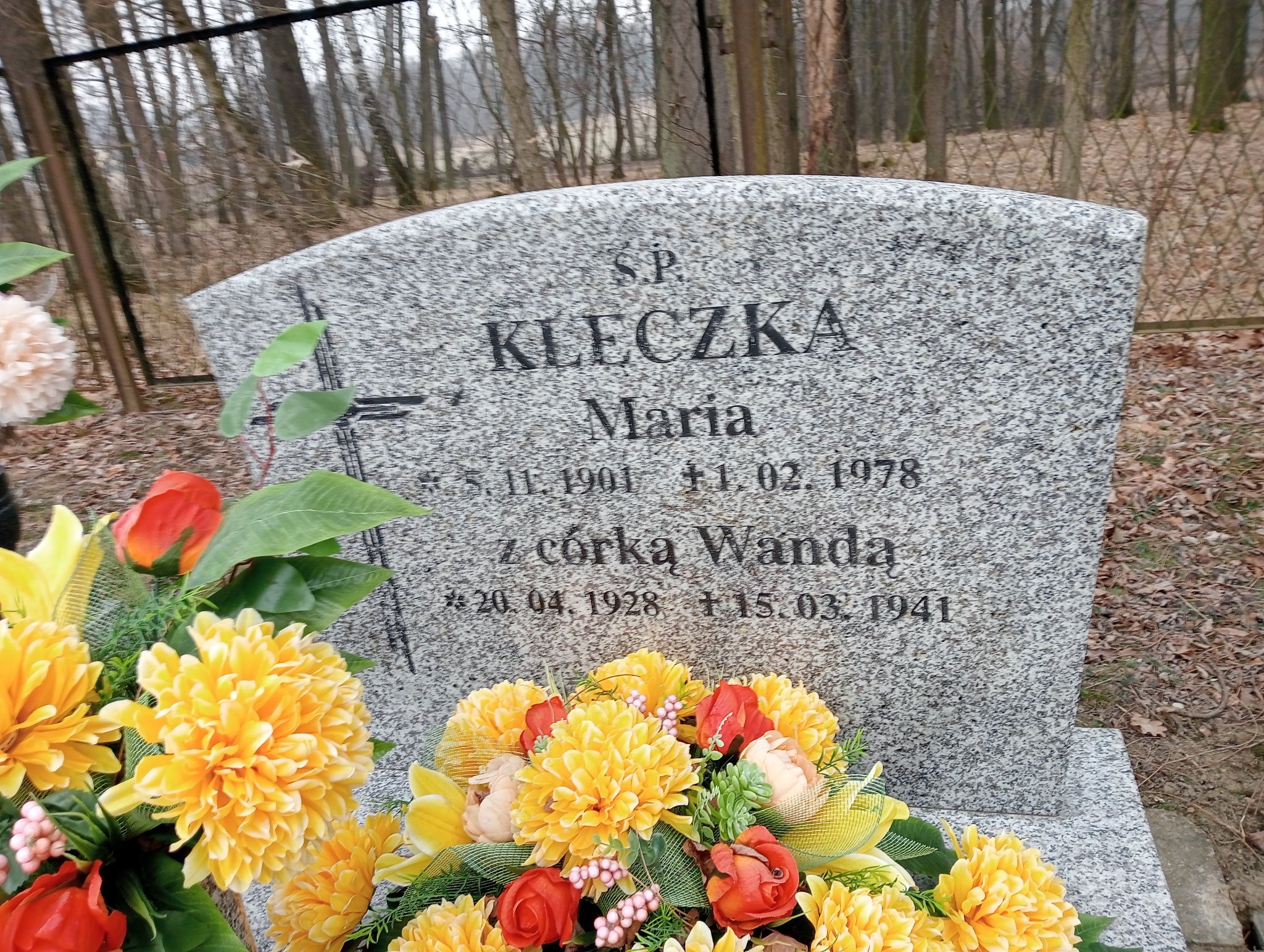 Wanda Kleczka 1928 Wilamowice - Grobonet - Wyszukiwarka osób pochowanych