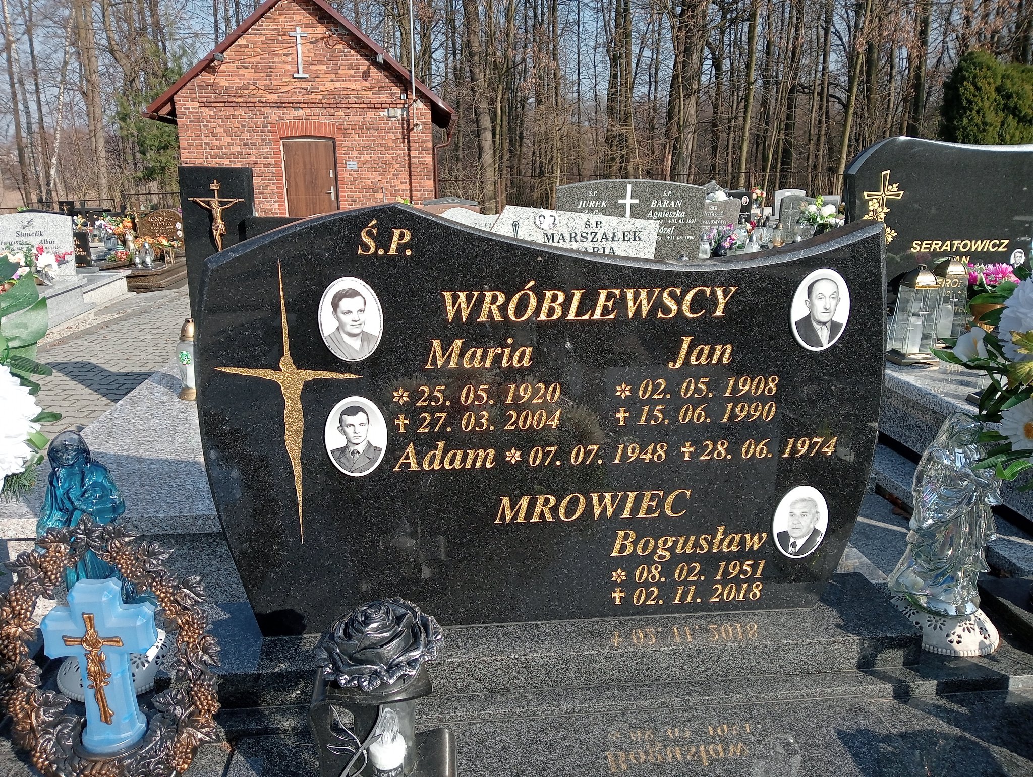 Adam Wróblewski 1948 Wilamowice - Grobonet - Wyszukiwarka osób pochowanych