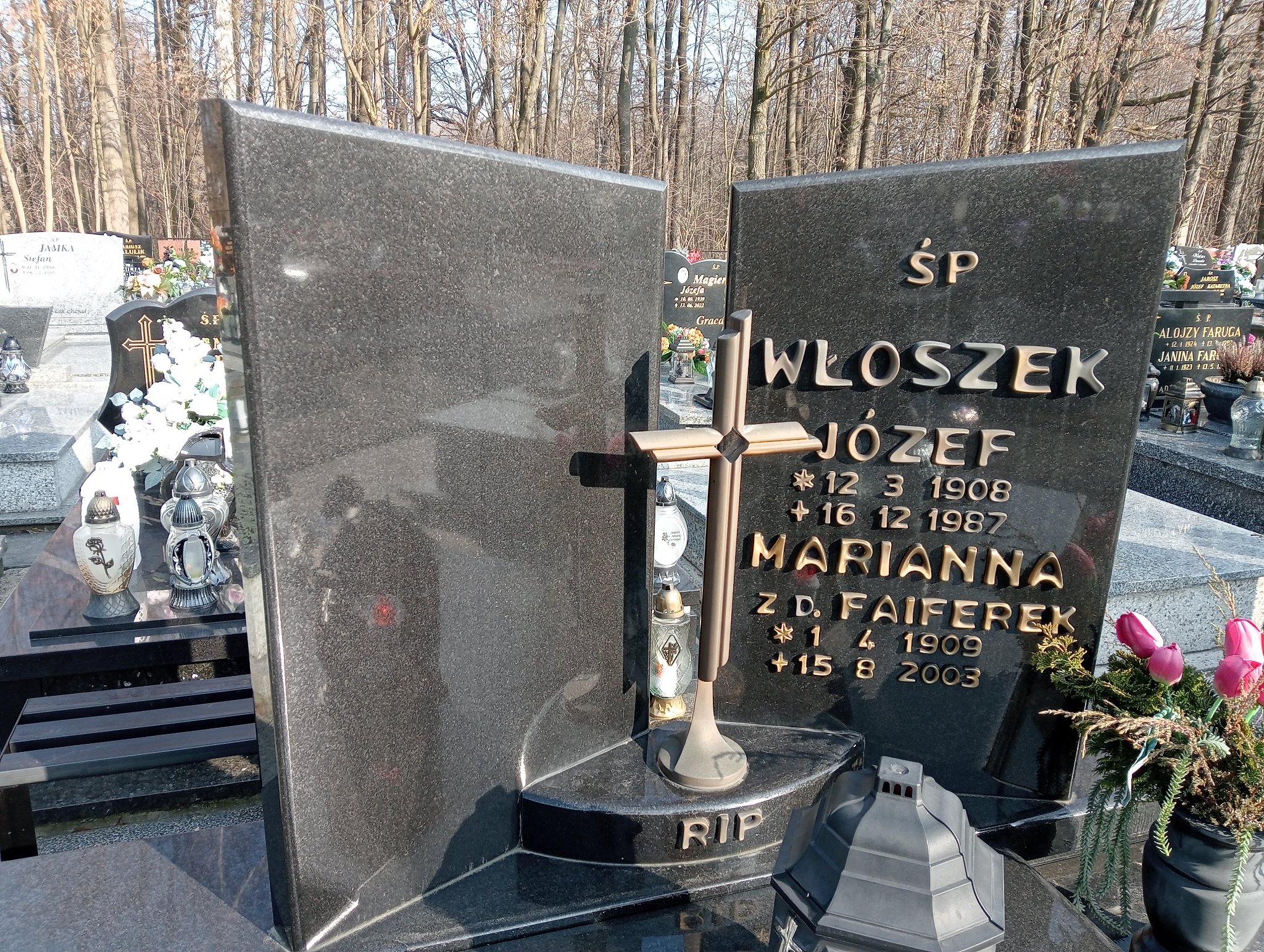 Józef Włoszek 1908 Wilamowice - Grobonet - Wyszukiwarka osób pochowanych