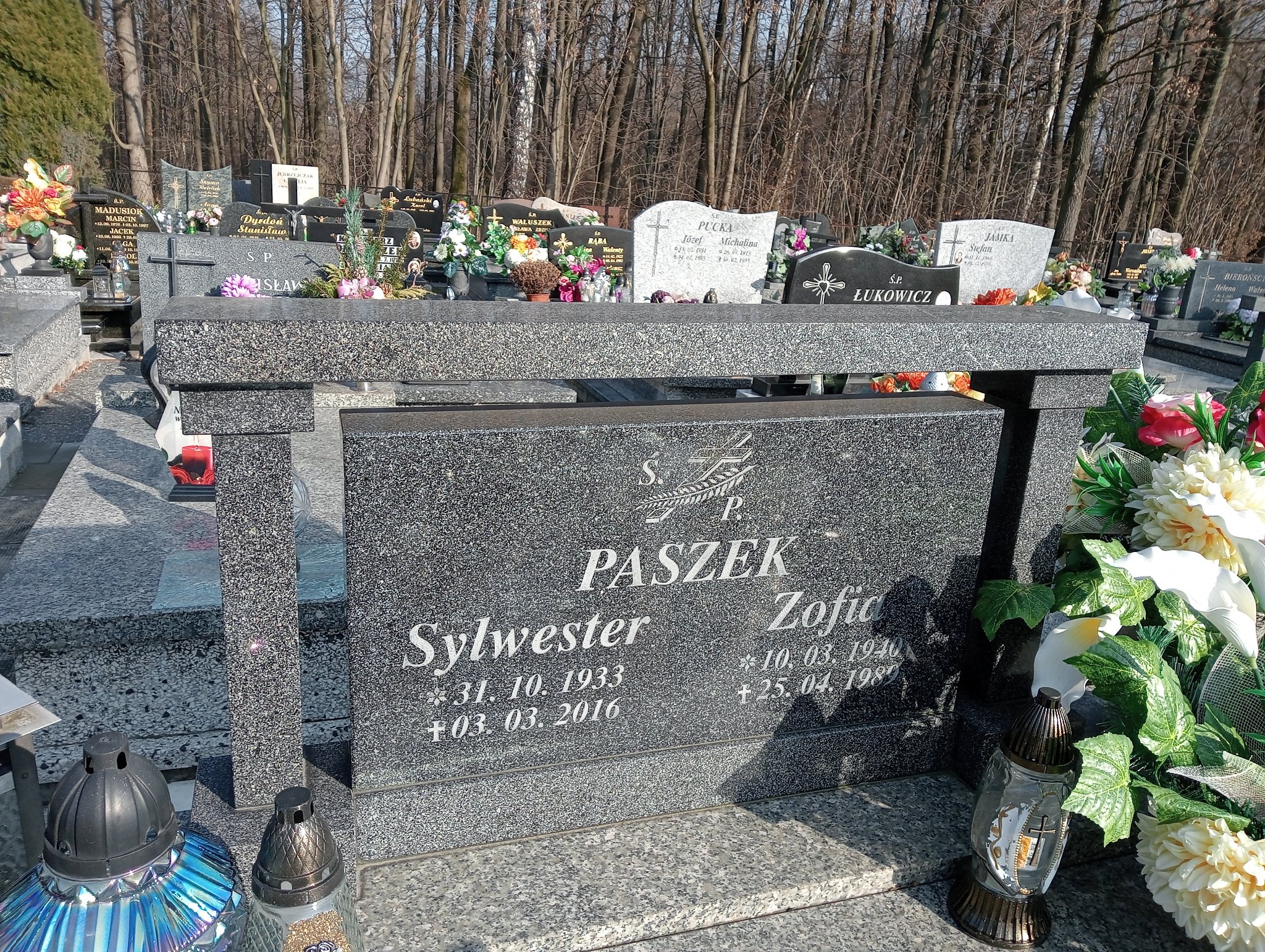 Zofia Paszek 1940 Wilamowice - Grobonet - Wyszukiwarka osób pochowanych