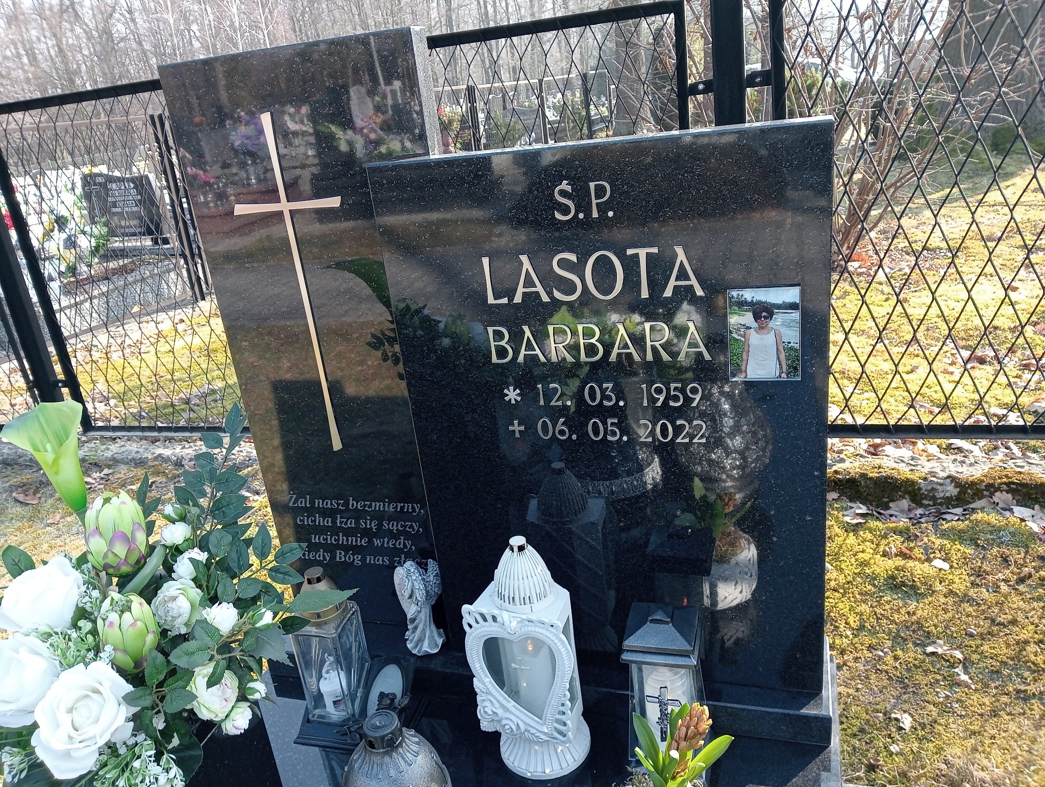 Barbara Lasota 1959 Wilamowice - Grobonet - Wyszukiwarka osób pochowanych