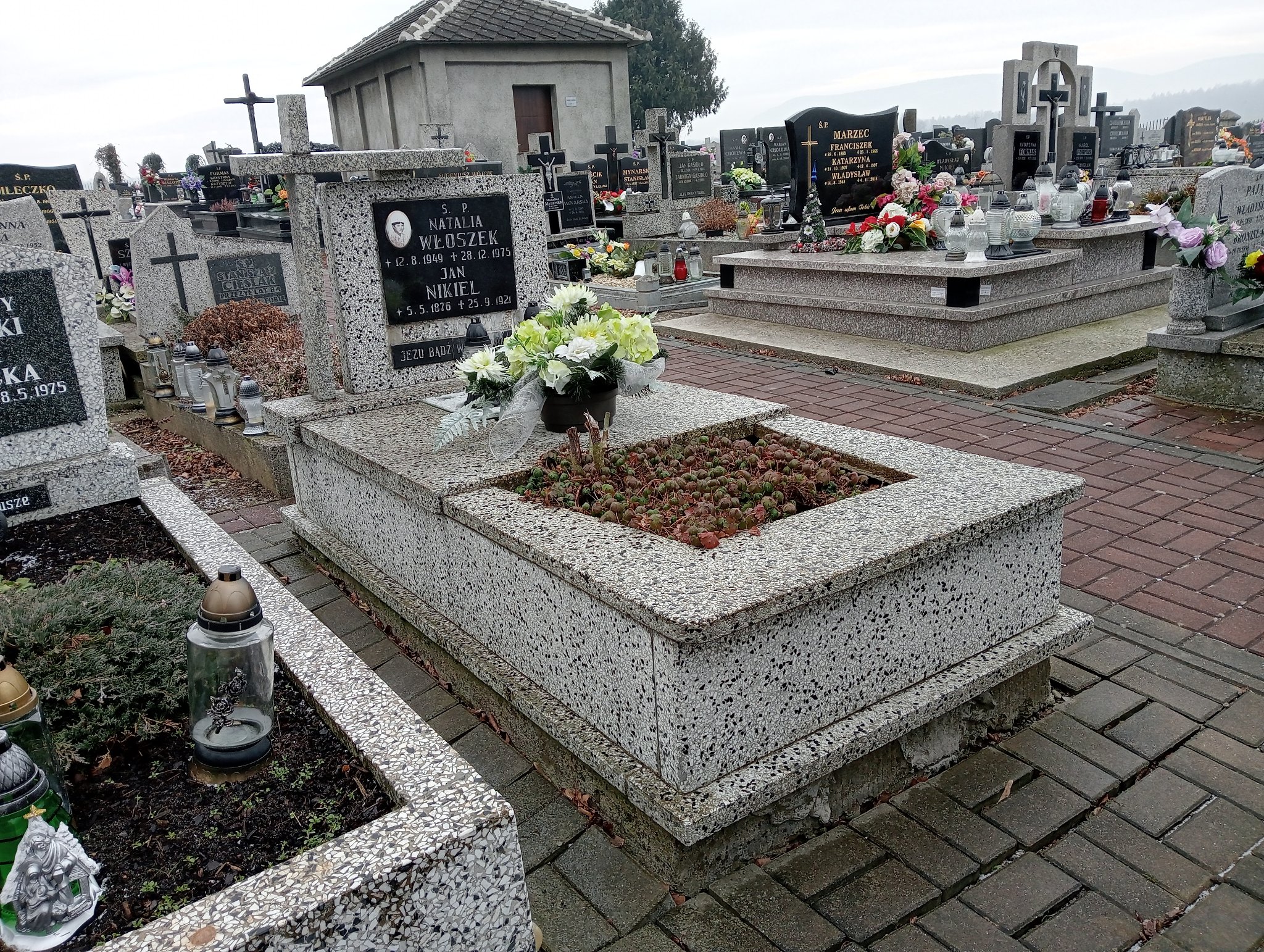Grób Natalia Włoszek