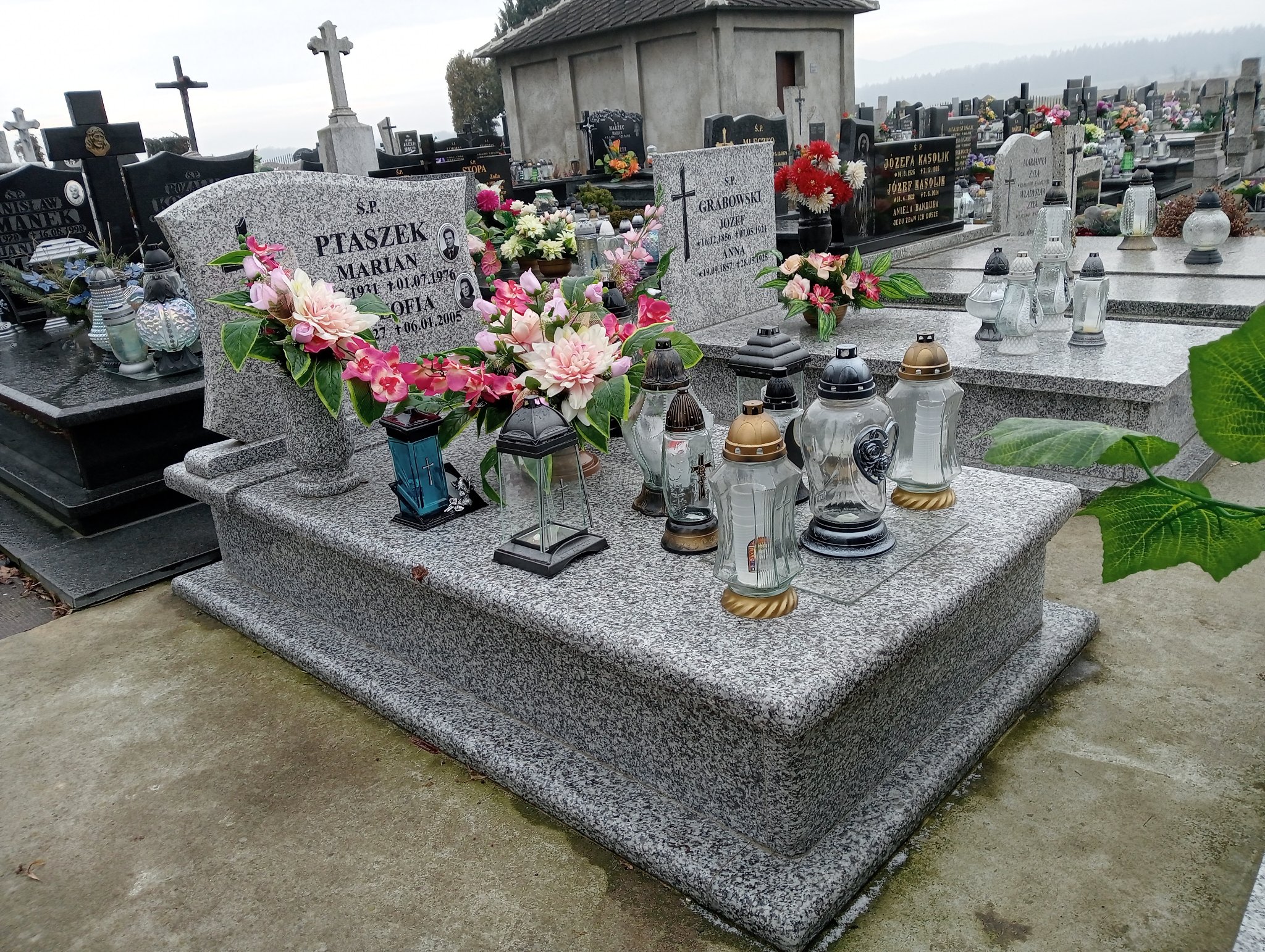 Grób Marian Ptaszek