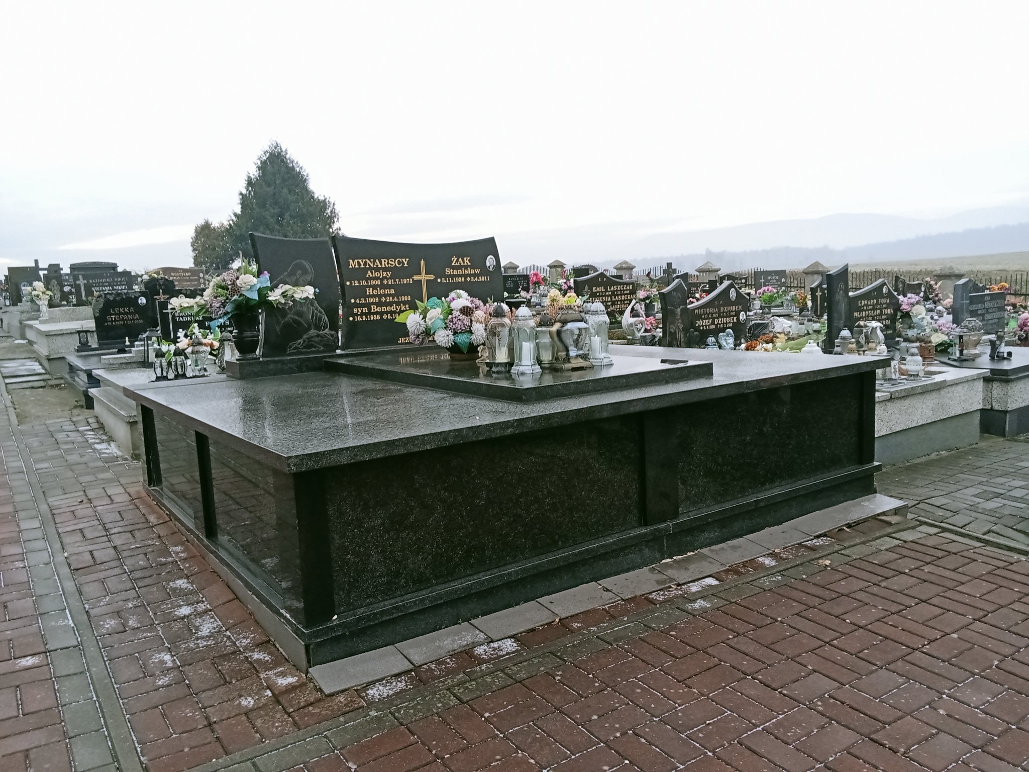 Grób Alojzy Mynarski